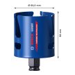 Bosch EXPERT Construction Material körkivágó  64x60 mm 2 1/2" puhafa, tégla, műanyag, GFK, CFK