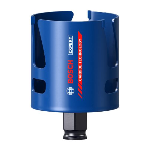 Bosch EXPERT Construction Material körkivágó  65x60 mm 2 9/16" puhafa, tégla, műanyag, GFK, CFK