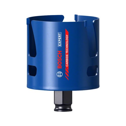 Bosch EXPERT Construction Material körkivágó  67x60 mm 2 5/8" puhafa, tégla, műanyag, GFK, CFK