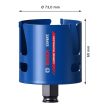Bosch EXPERT Construction Material körkivágó  73x60 mm 2 7/8" puhafa, tégla, műanyag, GFK, CFK