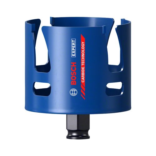 Bosch EXPERT Construction Material körkivágó  76x60 mm 3" puhafa, tégla, műanyag, GFK, CFK