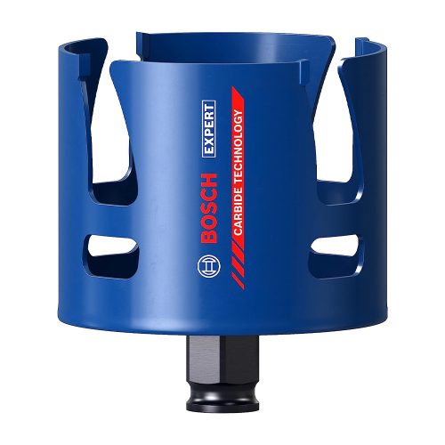 Bosch EXPERT Construction Material körkivágó  80x60 mm 3 1/8" puhafa, tégla, műanyag, GFK, CFK