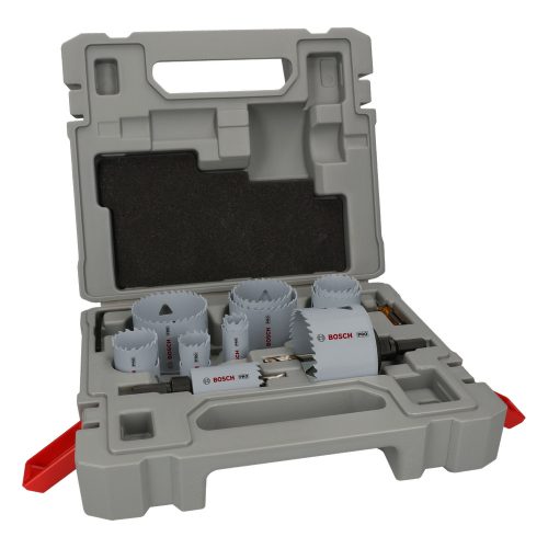 Bosch PRO Multi Material körkivágó-készlet, 17 részes, 19,22,25,29,35,38,44,51,57,64,76 mm