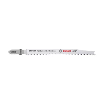  Bosch EXPERT T 308 BF clean szúrófűrészlap 117mm keményfa, műanyag bevonatú fa (Regisztrációval akár ajándék is elérhető!)