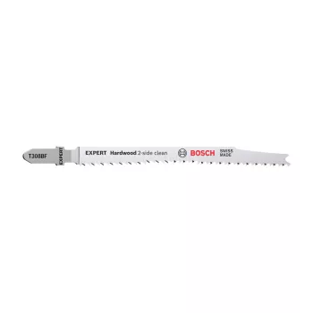   Bosch EXPERT T 308 BF clean szúrófűrészlap 117mm 100db keményfa, műanyag bevonatú fa (Regisztrációval akár ajándék is elérhető!)