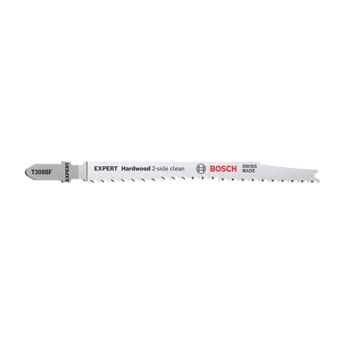 Bosch EXPERT T 308 BF clean szúrófűrészlap 117mm 100db keményfa, műanyag bevonatú fa