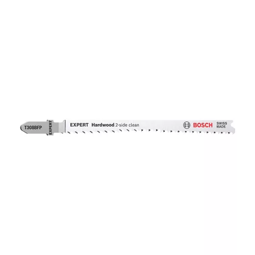 Bosch EXPERT T 308 BFP clean szúrófűrészlap merőleges 117mm, 3 db keményfa, műanyag bevonatú fa (Regisztrációval akár ajándék is elérhető!)