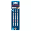 Bosch EXPERT T 308 B szúrófűrészlap 117mm, 3 db tömör fa bútorlap, rétegelt lemez (Regisztrációval akár ajándék is elérhető!)