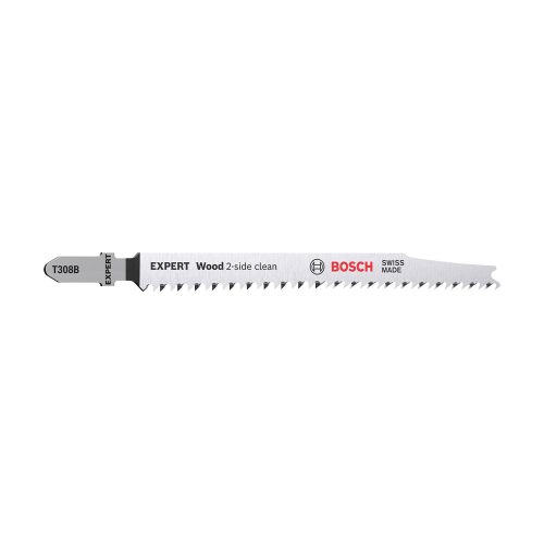 Bosch EXPERT T 308 B szúrófűrészlap 117mm 3 db tömör fa bútorlap, rétegelt lemez