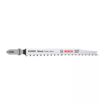   Bosch EXPERT T 308 B szúrófűrészlap 117mm 100db tömör fa bútorlap, rétegelt lemez (Regisztrációval akár ajándék is elérhető!)