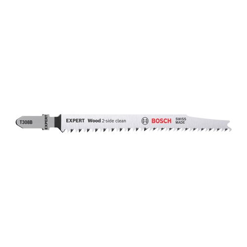 Bosch EXPERT T 308 B szúrófűrészlap 117mm 100db tömör fa bútorlap, rétegelt lemez