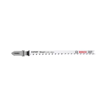   Bosch EXPERT T 308 BO szúrófűrészlap (íves), 117mm, 3 db tömör fa bútorlap, rétegelt lemez (Regisztrációval akár ajándék is elérhető!)