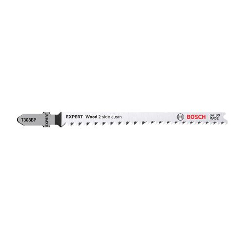 Bosch EXPERT T 308 BP szúrófűrészlap merőleges 117mm, 3 db tömör fa bútorlap, rétegelt lemez