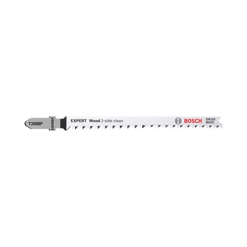 Bosch EXPERT T 308 BP szúrófűrészlap merőleges 117mm, 5 db tömör fa bútorlap, rétegelt lemez