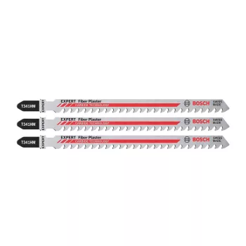   Bosch EXPERT T 341 HM keményfém fogazású szúrófűrészlap 132mm, 3 db betonitlapok, gipszkarton