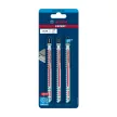 Bosch EXPERT T 341 HM keményfém fogazású szúrófűrészlap 132mm, 3 db betonitlapok, gipszkarton