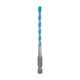 Bosch EXPERT HEX-9 Multi Const. többcélú fúró BIT 5,0x50x100 kő, puha csempe, fém, fa, műanyag