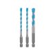 Bosch EXPERT HEX-9 MultiConstruction többcélú fúró készlet, 3db 5; 6; 8mm BIT befogás