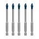 Bosch EXPERT HEX-9 HARD CERAMIC 5db-os fúrószár készlet 6 mm