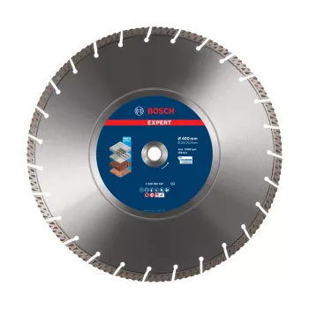   Bosch EXPERT MultiMaterial gyémánt vágótárcsa 400x3,3 mm,20/25,4 vasbeton,kő, hosszú élettartam