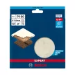 Bosch EXPERT M480 csiszolóháló excentercsiszolókhoz 150 mm, G100, 5 db keményfa, festék