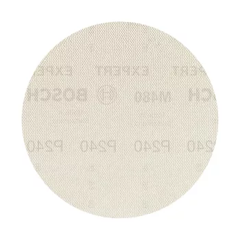   Bosch EXPERT M480 csiszolóháló excentercsiszolókhoz 150 mm, G240 keményfa, festék 50db