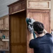 Bosch EXPERT M480 csiszolóháló deltacsiszolóra és multifunkciós rezgőfűrészre, 5db 93xG240