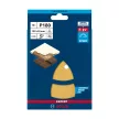 Bosch EXPERT C470 csiszolópapír multicsiszolókhoz, fa, festék 102x62mm, 93 P180, 10db