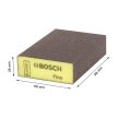 Bosch EXPERT S471 Standard kézi csiszolószivacs 68x97 27 mm, finom normál blokkok
