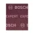 Bosch EXPERT N880 csiszolófilc, Very fine, 2 db 115x140 mm, puha, Alox kézi csiszoláshoz