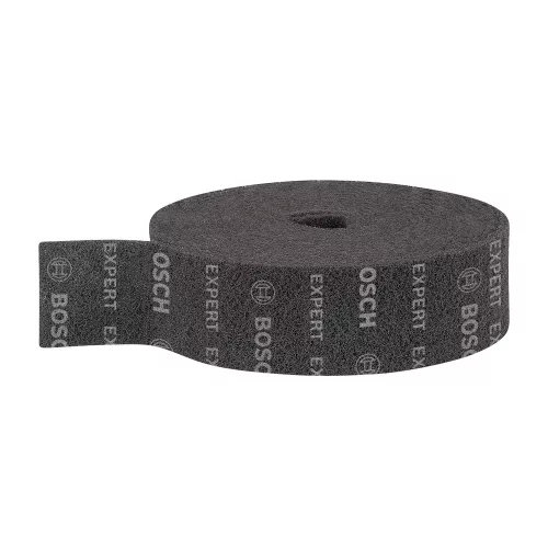 Bosch EXPERT N880 filctekercs, 100 mm, 10m, közepes fekete SiC kézi csiszoláshoz