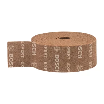   Bosch EXPERT N880 filctekercs, 115 mm, 10m, durva A, barna Alox kézi csiszoláshoz