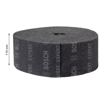   Bosch EXPERT N880 filctekercs, 115 mm, 10m, rendkívül puha szürke SiC kézi csiszoláshoz