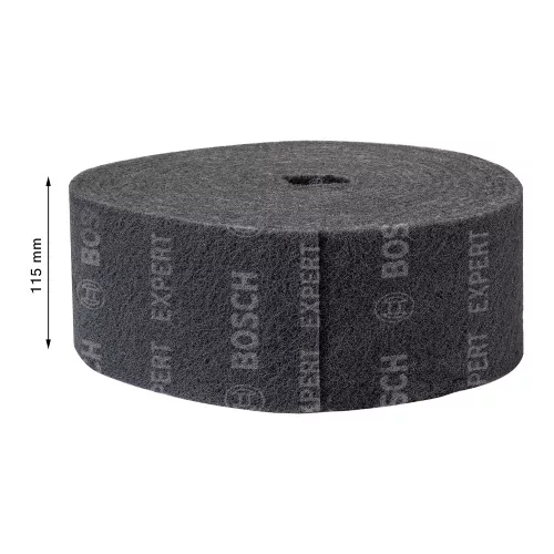 Bosch EXPERT N880 filctekercs, 115 mm, 10m, rendkívül puha szürke SiC kézi csiszoláshoz