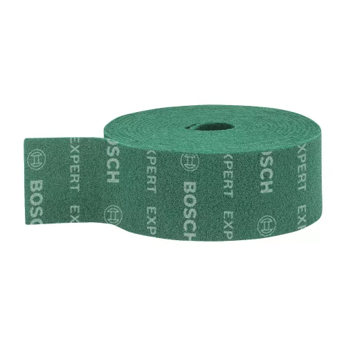 Bosch EXPERT N880 filctekercs, 115 mm, 10m, nagyon finom, zöld extra puha, kézi csiszoláshoz