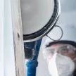Bosch EXPERT M480 csiszolóháló rezgőcsiszolókhoz, 5 db 225 mm, G80 gipszkartoncsiszolókhoz