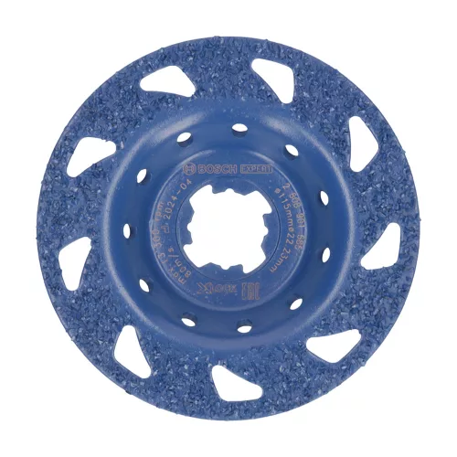 Bosch EXPERT Multi Material közepes keményfém fazékkorong 115 x 22,23 mm, egyenes; X-LOCK