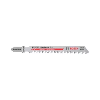   Bosch EXPERT T 144 DHM Hardwood Fast keményfém fogazású szúrófűrészlap, 10db kemény fához (Regisztrációval akár ajándék is elérhető!)
