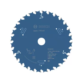   Bosch EXPERT Wood körfűrészlap 168x1,8/1,2 20mm, T28 fog kézi fűrészekhez, fához