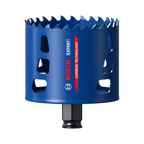 Bosch EXPERT Tough Material keményfémfogú körkivágó, 83x60 mm fém, fa, tégla, műanyag, inox