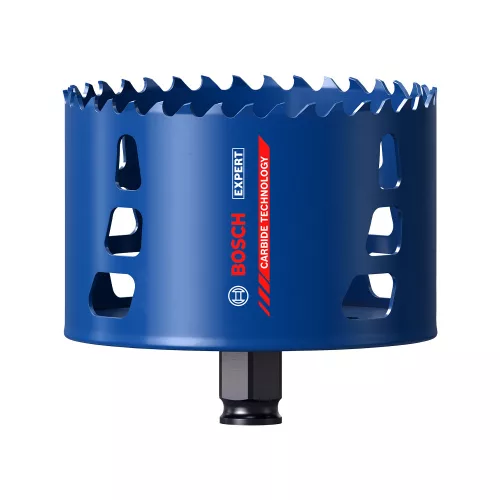 Bosch EXPERT Tough Material keményfémfogú körkivágó, 105x60 mm fém, fa, tégla, műanyag, inox