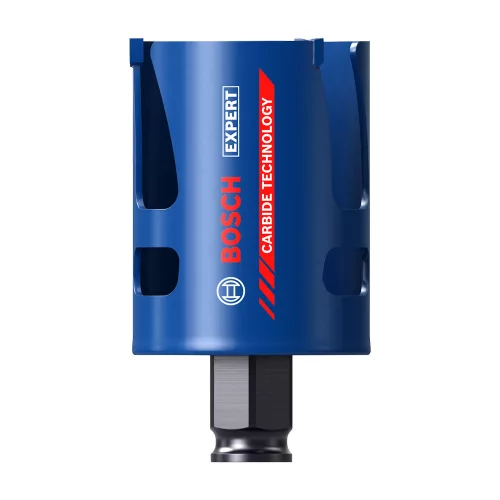 Bosch EXPERT Construction Material körkivágó  51x60 mm 2" puhafa, tégla, műanyag, GFK, CFK