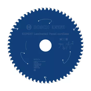   Bosch EXPERT körfűrészlap 190x2,1/1,4 20mm, T60 fog akkus kézi fűrészekhez, parkettához