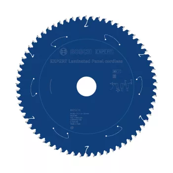   Bosch EXPERT körfűrészlap 216x2,1/1,4 30mm, T66 fog akkus asztali körfűrészekhez, parkettához