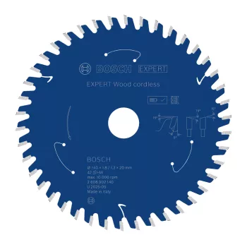  Bosch EXPERT Wood körfűrészlap akkumulátoros körfűrészekhez 140x1,3/1,8 10 mm, T42 fog, fához