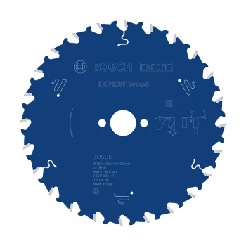   Bosch EXPERT Wood körfűrészlap 160x1,8/1,3 20 T24 fog, ATB kézi fűrészekhez, fához