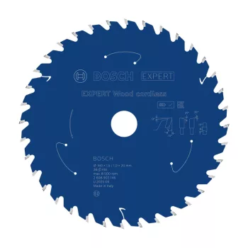  Bosch EXPERT Wood körfűrészlap akkumulátoros körfűrészekhez 160x1,5/1,0 20 mm, T36 fog, fához