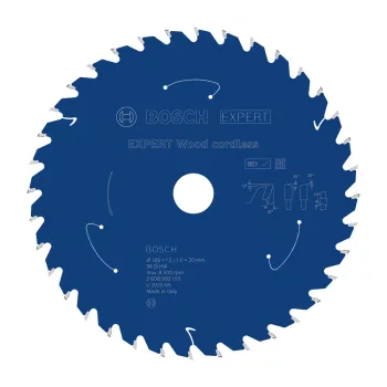   Bosch EXPERT Wood körfűrészlap akkumulátoros körfűrészekhez 165x1,5/1,3 20 mm, T36 fog, fához