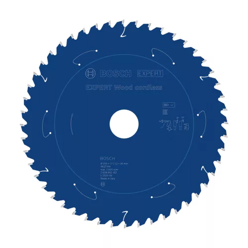 Bosch EXPERT Wood körfűrészlap akkus gérvágó fűrészekhez 216x1,7/1,2 30 mm, T48 , fához
