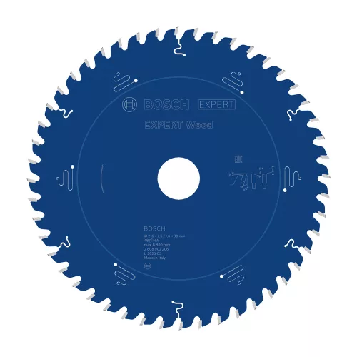Bosch Expert for Wood körfűrészlap 216 x 2,6 / 1,6  x 30 mm T=48